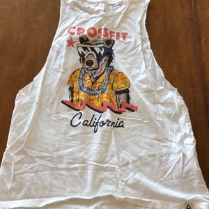 Reebok cut off tank